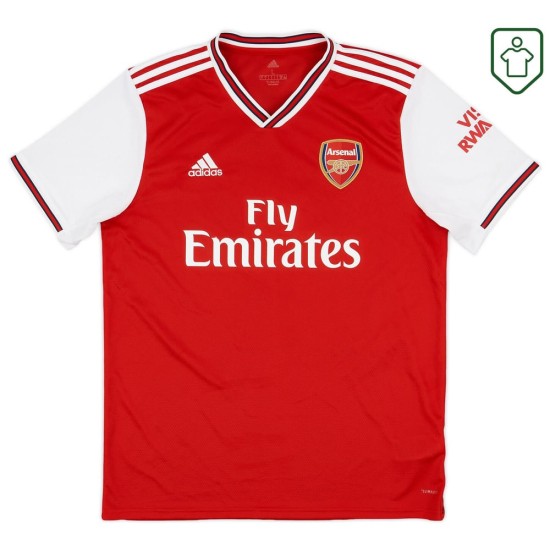 Men's Arsenal 2019/20 Home Retro Shirt Saka #77 Men's Arsenal 2019/20 Home Retro Shirt Saka #77