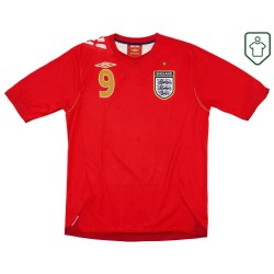 Men's England 2006/08 Away Retro Shirt Rooney #9 Men's England 2006/08 Away Retro Shirt Rooney #9