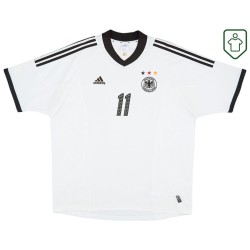Men's Germany 2002/04 Home Retro Shirt Klose #11 Men's Germany 2002/04 Home Retro Shirt Klose #11