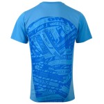 Men's OM 2024/25 Third Pre Match Shirt - Azure Blue Men's OM 2024/25 Third Pre Match Shirt - Azure Blue