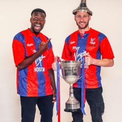 Men's Crystal Palace 1991 Retro ZDS Cup Winners Shirt Men's Crystal Palace 1991 Retro ZDS Cup Winners Shirt