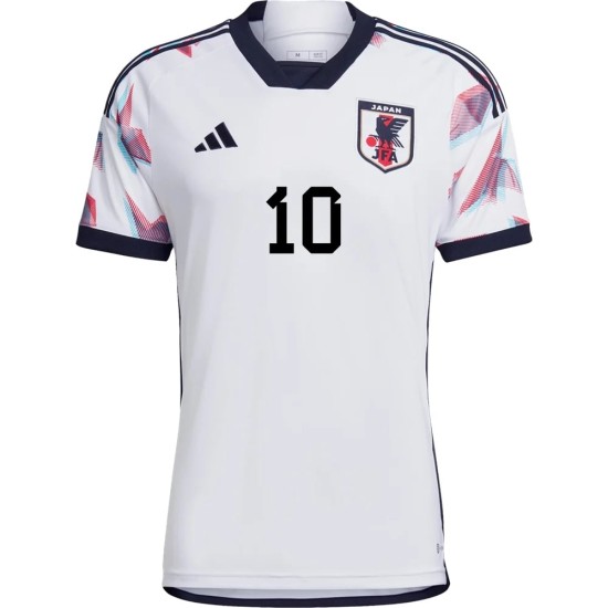 Takumi Minamino #10 Japan Away Jersey World Cup 2022 Takumi Minamino #10 Japan Away Jersey World Cup 2022