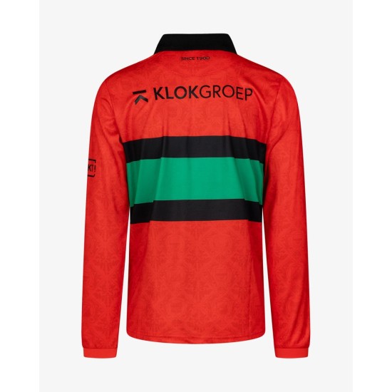 Men's N.E.C. Nijmegen 2025/26 Home Long Sleeve Shirt Men's N.E.C. Nijmegen 2025/26 Home Long Sleeve Shirt