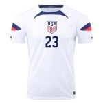 Kellyn Acosta #23 USMNT Home Jersey World Cup 2022