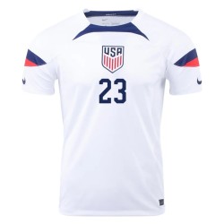 Kellyn Acosta #23 USMNT Home Jersey World Cup 2022