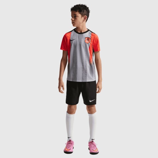 Kid's Chelsea 2025/26 Third Pre Match Shirt - Grey Kid's Chelsea 2025/26 Third Pre Match Shirt - Grey