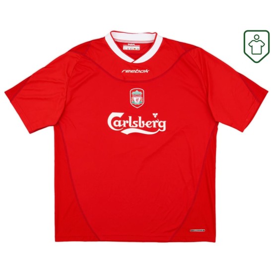 Men's Liverpool 2002/04 Home Retro Shirt Owen #10 Men's Liverpool 2002/04 Home Retro Shirt Owen #10