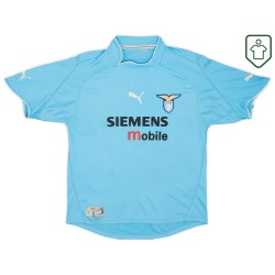Men's Lazio 2002/03 Home Retro Shirt Stam #31 Men's Lazio 2002/03 Home Retro Shirt Stam #31