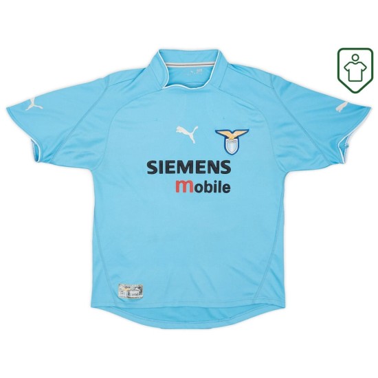 Men's Lazio 2002/03 Home Retro Shirt Stam #31 Men's Lazio 2002/03 Home Retro Shirt Stam #31