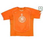 Men's Netherlands 2004/06 Home Retro Shirt Robben #19 Men's Netherlands 2004/06 Home Retro Shirt Robben #19