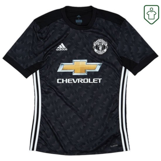 Men's Manchester United 2017/18 Away Retro Shirt Rashford #19