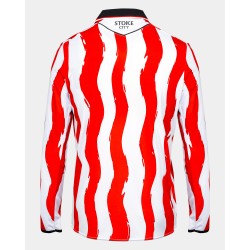 Women's Stoke City 2025/26 Home Long Sleeve Shirt
