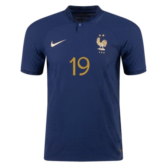 Karim Benzema #19 France Home Jersey World Cup 2022 Karim Benzema #19 France Home Jersey World Cup 2022