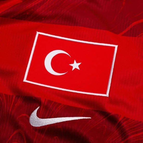 Women's Turkey 2026 Home World Cup Long Sleeve Shirt