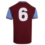 Kid's West Ham United 1966 Home Retro Shirt #6 Kid's West Ham United 1966 Home Retro Shirt #6
