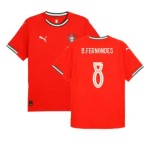 Women's B.FERNANDES Portugal 2025/26 Home Shirt Women's B.FERNANDES Portugal 2025/26 Home Shirt