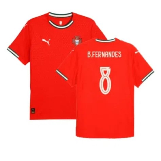 Women's B.FERNANDES Portugal 2025/26 Home Shirt Women's B.FERNANDES Portugal 2025/26 Home Shirt