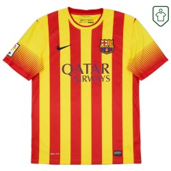Men's FC Barcelona 2013/15 Away Retro Shirt Messi #10