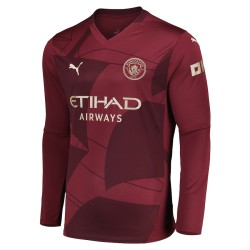 Women's RODRIGO Manchester City 2024/25 Third Long Sleeved Shirt Women's RODRIGO Manchester City 2024/25 Third Long Sleeved Shirt