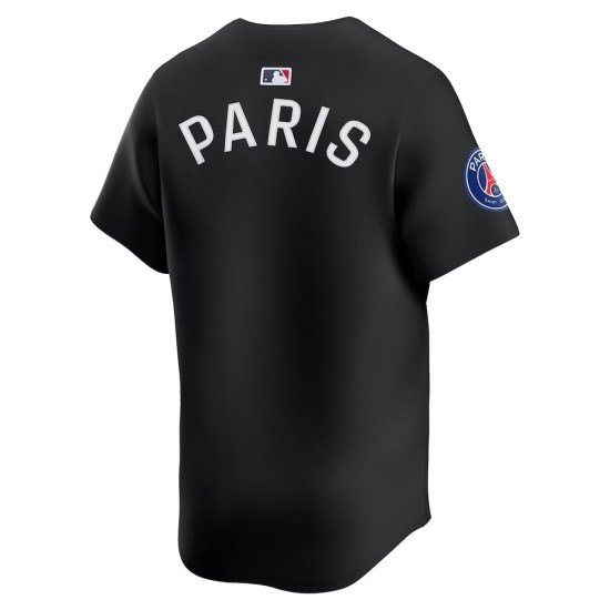 Women's PSG x MLB 2025/26 Limited Shirt - Black Women's PSG x MLB 2025/26 Limited Shirt - Black