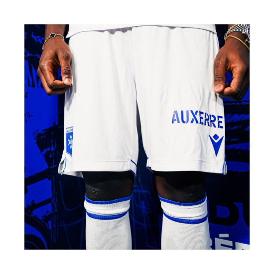 Men's AJ Auxerre 2025/26 Home Shorts Men's AJ Auxerre 2025/26 Home Shorts