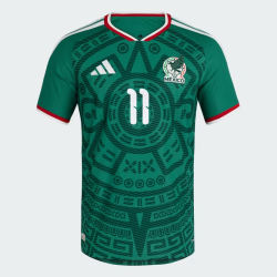 Kid's Mexico 2026 Home Authentic World Cup Shirt S. GIMENEZ #11