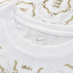Men's England Lionesses 500th Anniversary Pre Match Shirt - White Men's England Lionesses 500th Anniversary Pre Match Shirt - White
