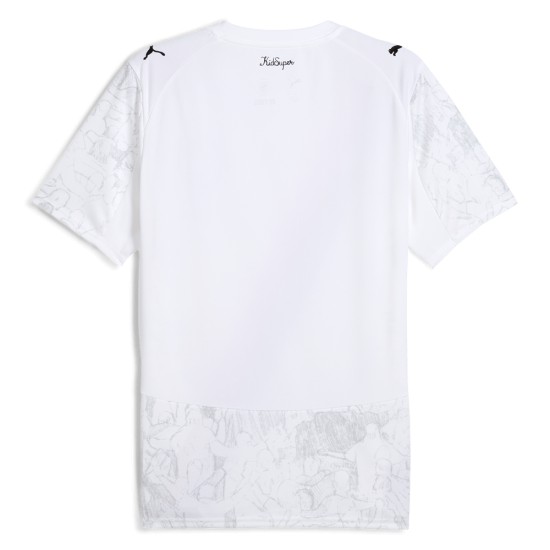 Men's Manchester City 2025/26 KidSuper Shirt - White Men's Manchester City 2025/26 KidSuper Shirt - White