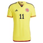 Juan Cuadrado #11 Colombia Home Jersey World Cup 2022 Juan Cuadrado #11 Colombia Home Jersey World Cup 2022
