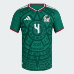 Women's Mexico 2026 Home Authentic World Cup Shirt E. ÁLVAREZ #4 Women's Mexico 2026 Home Authentic World Cup Shirt E. ÁLVAREZ #4
