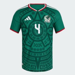 Men's Mexico 2026 Home Authentic World Cup Shirt E. ÁLVAREZ #4 Men's Mexico 2026 Home Authentic World Cup Shirt E. ÁLVAREZ #4