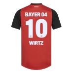 Men's Bayer 04 Leverkusen 2024/25 Home Shirt - WIRTZ 10 Men's Bayer 04 Leverkusen 2024/25 Home Shirt - WIRTZ 10
