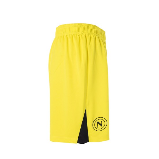 Men's Napoli 2024/25 Home Shorts - Yellow Men's Napoli 2024/25 Home Shorts - Yellow