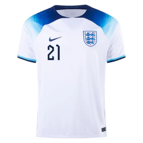 Phil Foden #21 England Home Jersey World Cup 2022