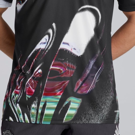 Women's Manchester United 2025/26 Third Pre Match Shirt - Black