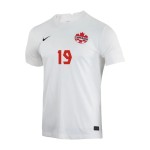 Alphonso Davies #19 Canada Away Jersey World Cup 2022 Alphonso Davies #19 Canada Away Jersey World Cup 2022