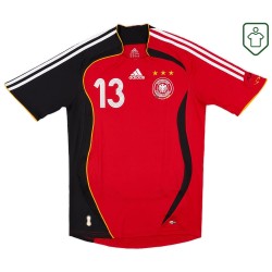 Men's Germany 2005/07 Away Retro Shirt Ballack #13 Men's Germany 2005/07 Away Retro Shirt Ballack #13