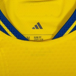 Men's Sweden 2026 Home Authentic World Cup Shirt GYÖKERES #17