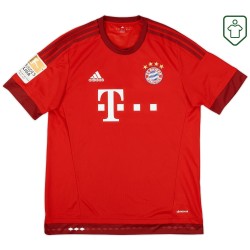 Men's Bayern Munich 2015/16 Home Retro Shirt Lewandowski #9 Men's Bayern Munich 2015/16 Home Retro Shirt Lewandowski #9