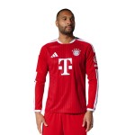Men's Bayern Munich 2026/27 Home Long Sleeve Shirt Men's Bayern Munich 2026/27 Home Long Sleeve Shirt