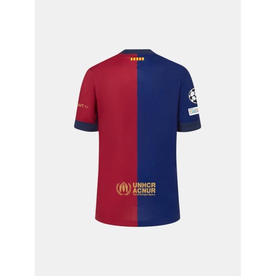 Kid's FC Barcelona 2024/25 Home UCL Shirt Kid's FC Barcelona 2024/25 Home UCL Shirt
