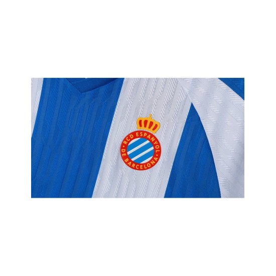 Kid's RCD Espanyol 2025/26 Home Long Sleeve Shirt Kid's RCD Espanyol 2025/26 Home Long Sleeve Shirt