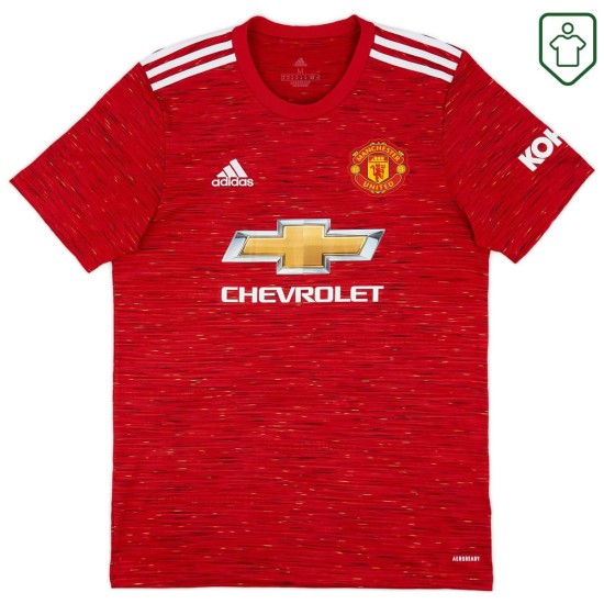 Men's Manchester United 2020/21 Home Retro Shirt Rashford #10