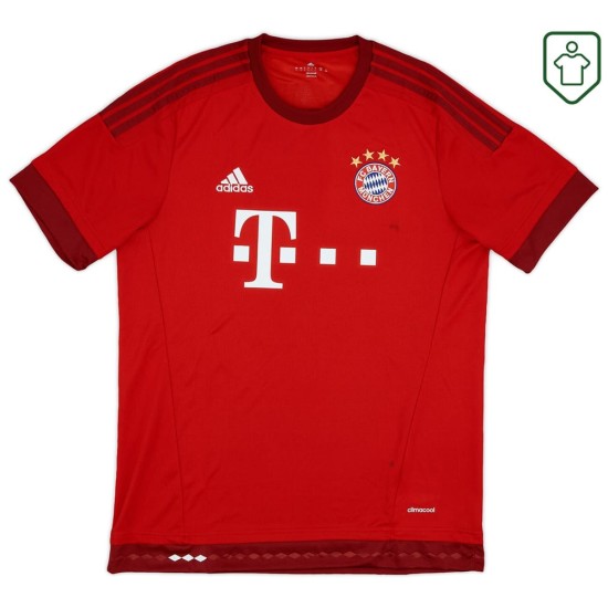 Men's Bayern Munich 2015/16 Home Retro Shirt Götze #19 Men's Bayern Munich 2015/16 Home Retro Shirt Götze #19