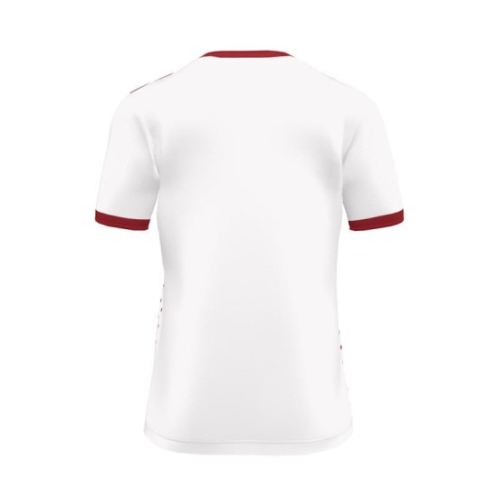 Kid's Sevilla FC 2025/26 Third Pre Match Shirt - White Kid's Sevilla FC 2025/26 Third Pre Match Shirt - White