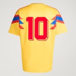 Kid's Colombia 1990 Away Retro Shirt #10