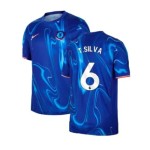 Men's T.SILVA Chelsea 2024/25 Home Shirt Men's T.SILVA Chelsea 2024/25 Home Shirt
