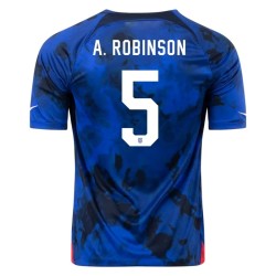 Antonee Robinson #5 USMNT Away Jersey World Cup 2022