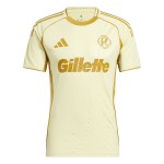 Men's New England Revolution 2025 Third Pre Match Shirt - Yellow Men's New England Revolution 2025 Third Pre Match Shirt - Yellow