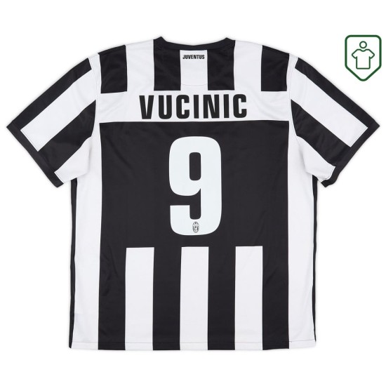 Men's Juventus 2012/13 Home Retro Shirt Vucinic #9